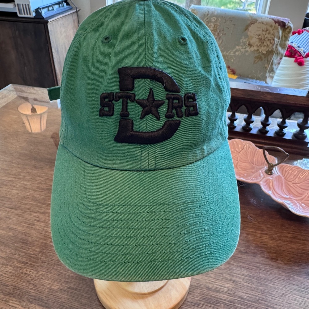 Dallas Stars 47 Brand 2020 NHL Winter Classic Green Adjustable Hat OSFA